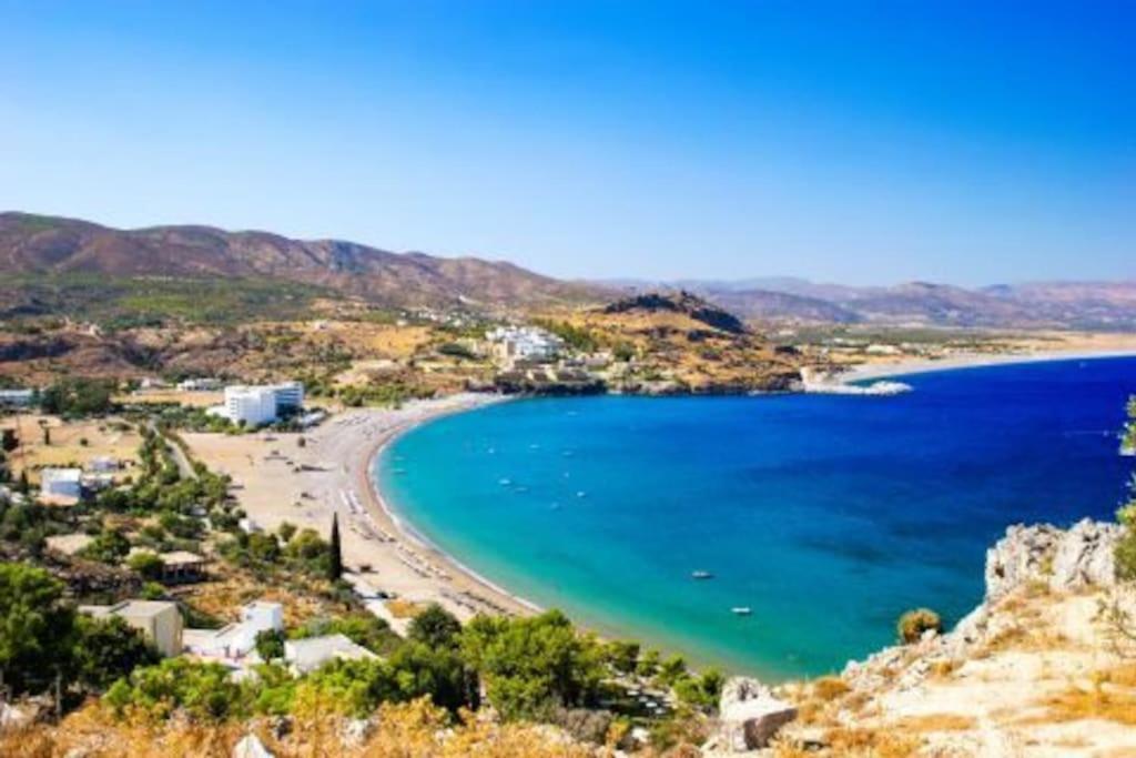 Вілла Aleyna House Lindos Area Екстер'єр фото