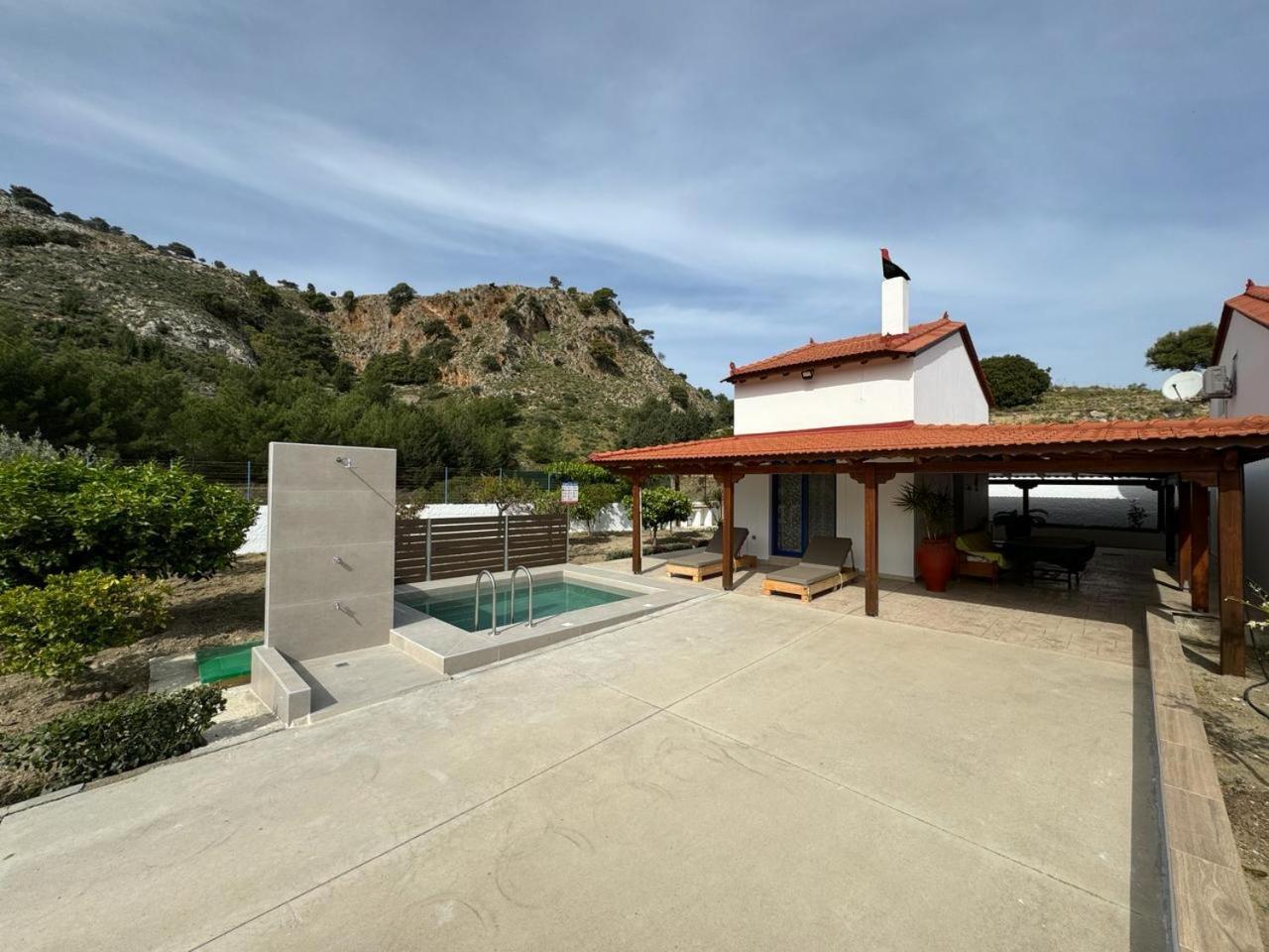 Вілла Aleyna House Lindos Area Екстер'єр фото