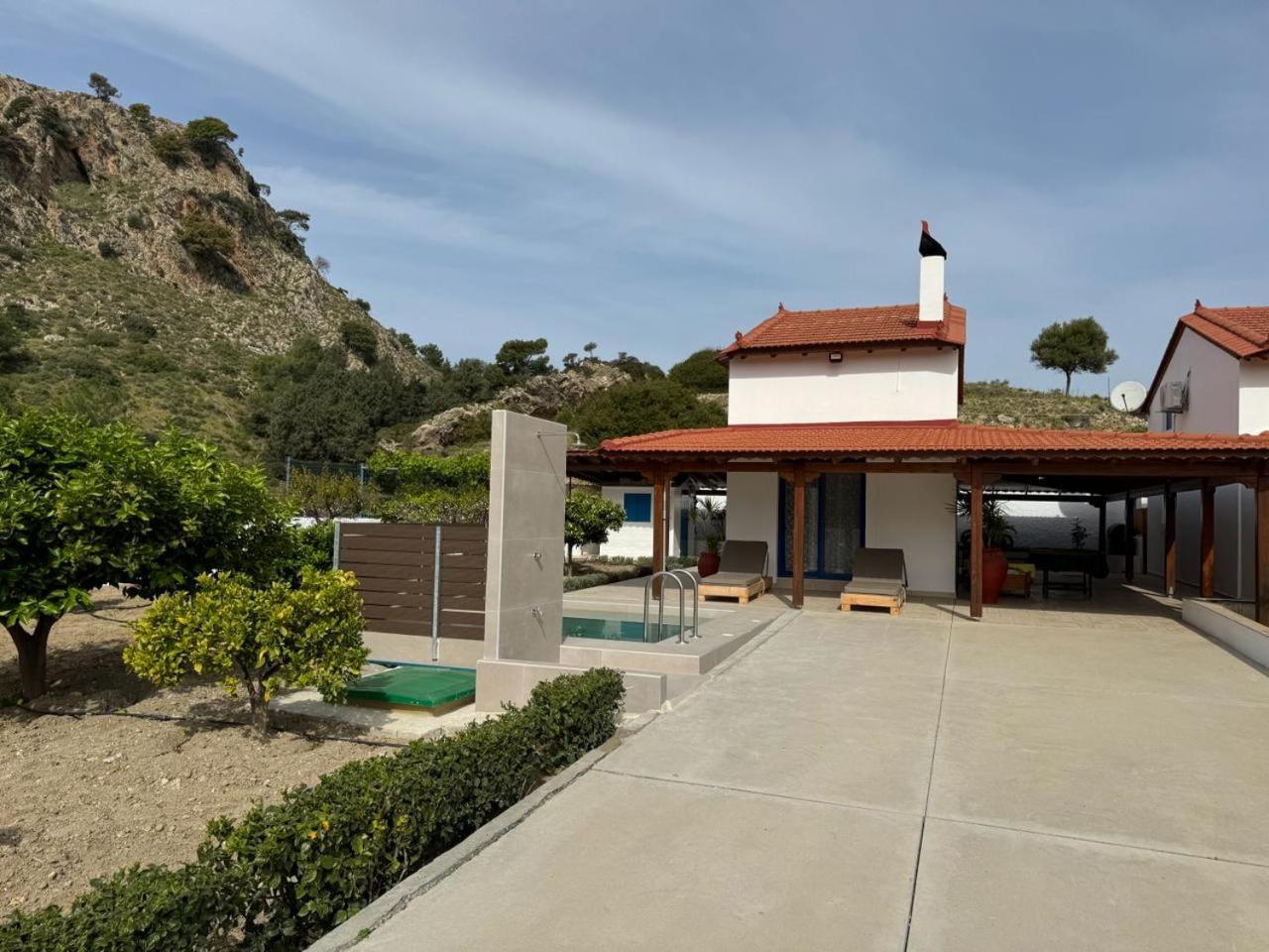 Вілла Aleyna House Lindos Area Екстер'єр фото